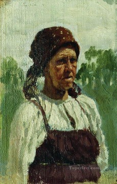 イリヤ・レーピン Painting - 老婦人イリヤ・レーピン